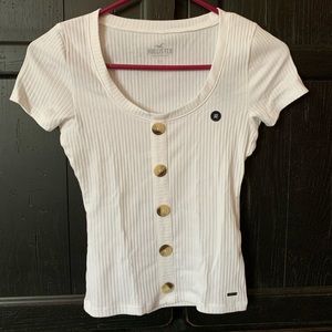 Hollister Button Placket Tee